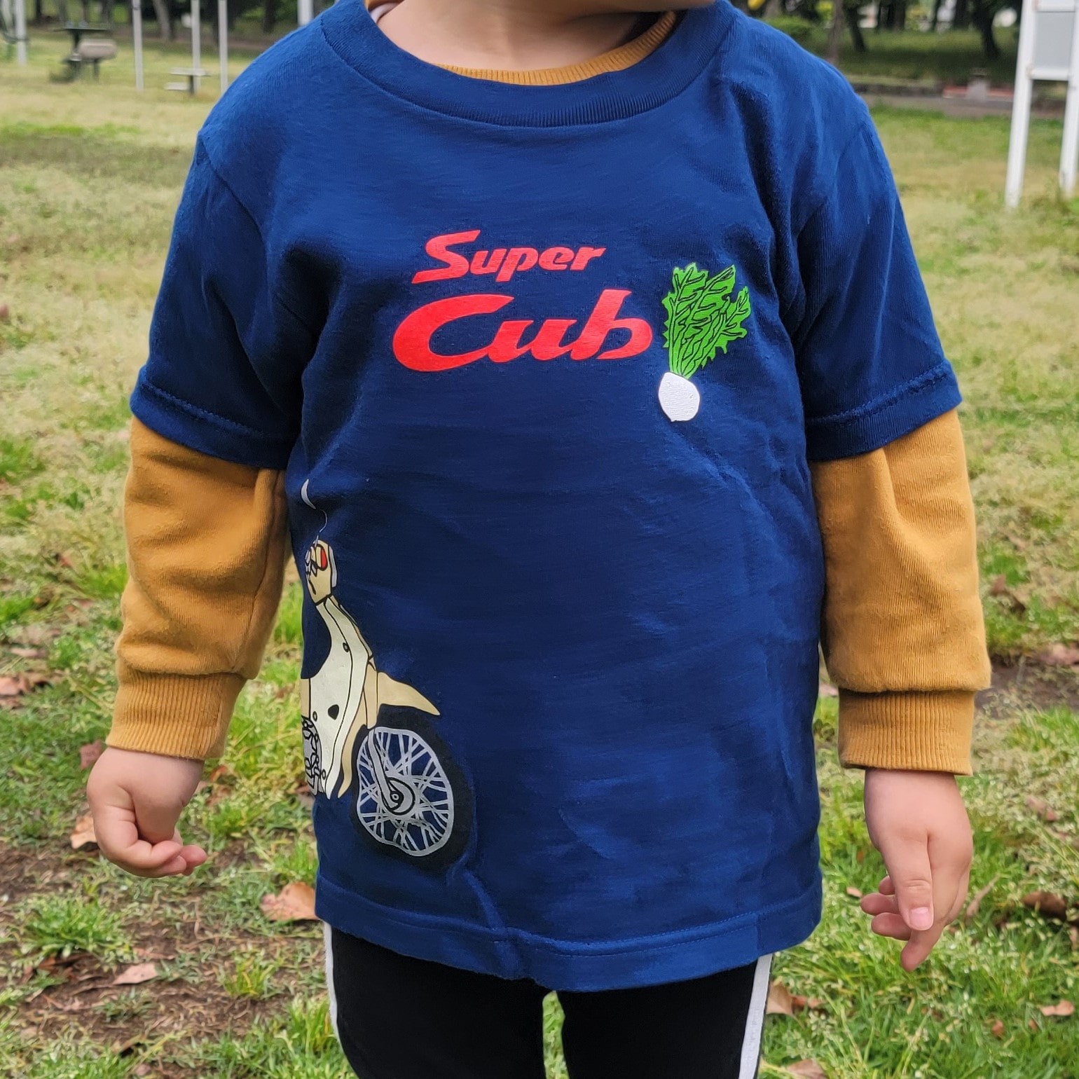 SuperCub×かぶ Tシャツ(キッズ)