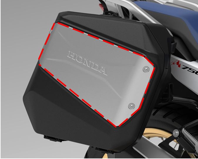 アルミパニアケースパネル (XL750 TRANSALP)