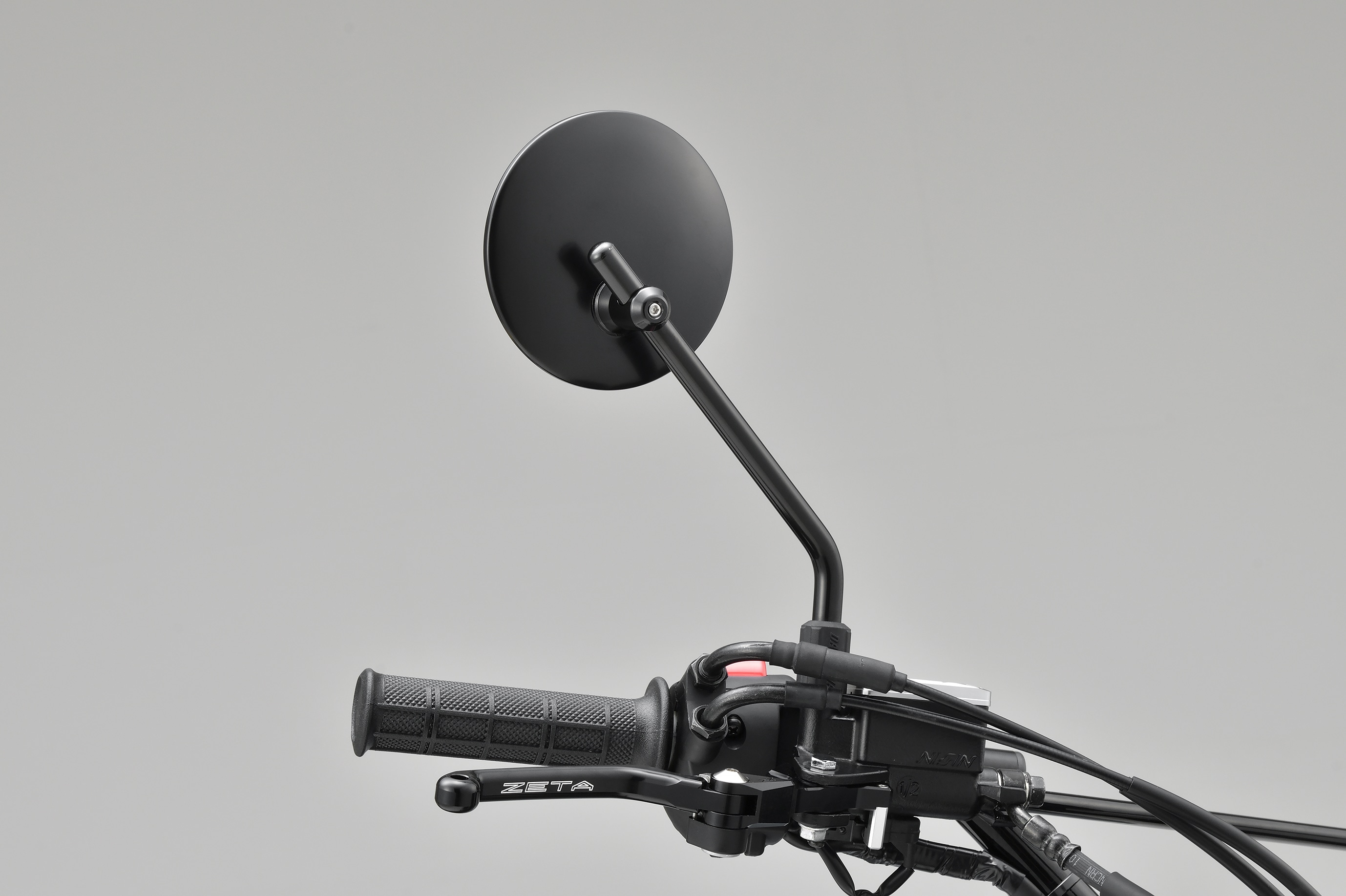 デイトナ　ハイビジミラー（ROUND）ブラック/ハイ (CL500)×２