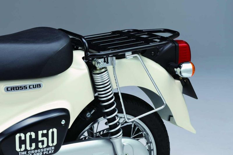サドルバッグサポート 左側のみ クロスカブ110 クロームメッキ 純正アクセサリー カスタマイズパーツ Hondago Bike Gear