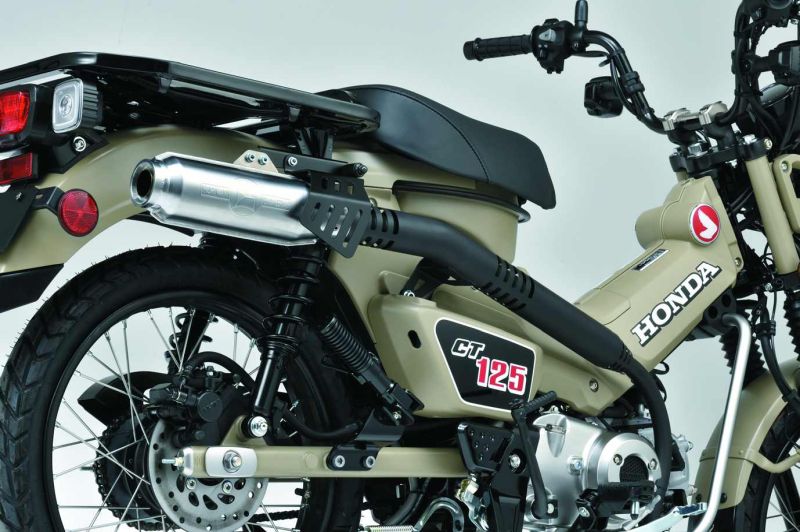 HONDA　ハンターカブ　CT125　モリワキ モンスターマフラー 黒