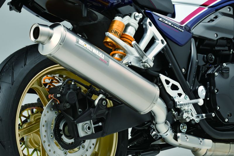 モリワキ ZERO スリップオンマフラー (CB1300SUPER BOLD'OR)(ホワイトチタン):  純正アクセサリー・カスタマイズパーツ｜HondaGO BIKE GEAR