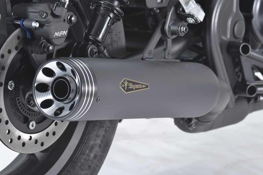 アールズ・ギア　ワイバンクラシック スリップオンマフラー ブラックエディション (23ym Rebel250)