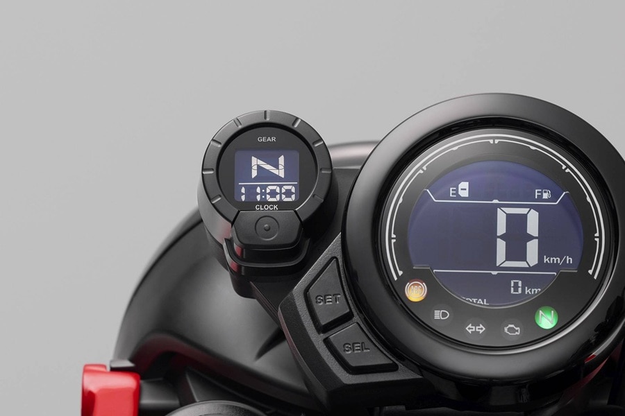 クロック＆ギアポジションメーター (CT125)