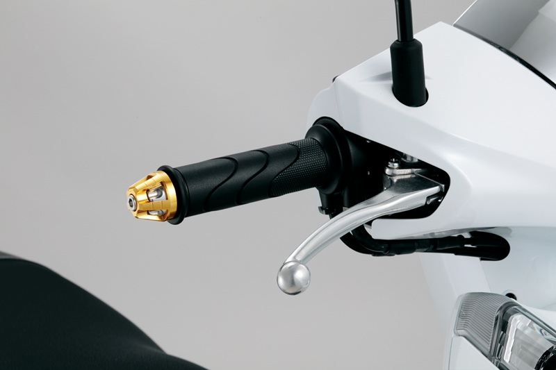 キタコ　ユニオンバーエンドキャップ (25&26ymLEAD125)