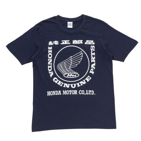 純正部品ロゴ Tシャツ S ホワイト ウェア グッズ Hondago Bike Gear