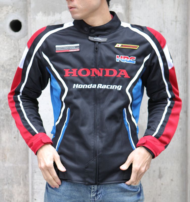 HONDA ホンダ HRC メッシュライダースジャケット Lサイズ - バイク 