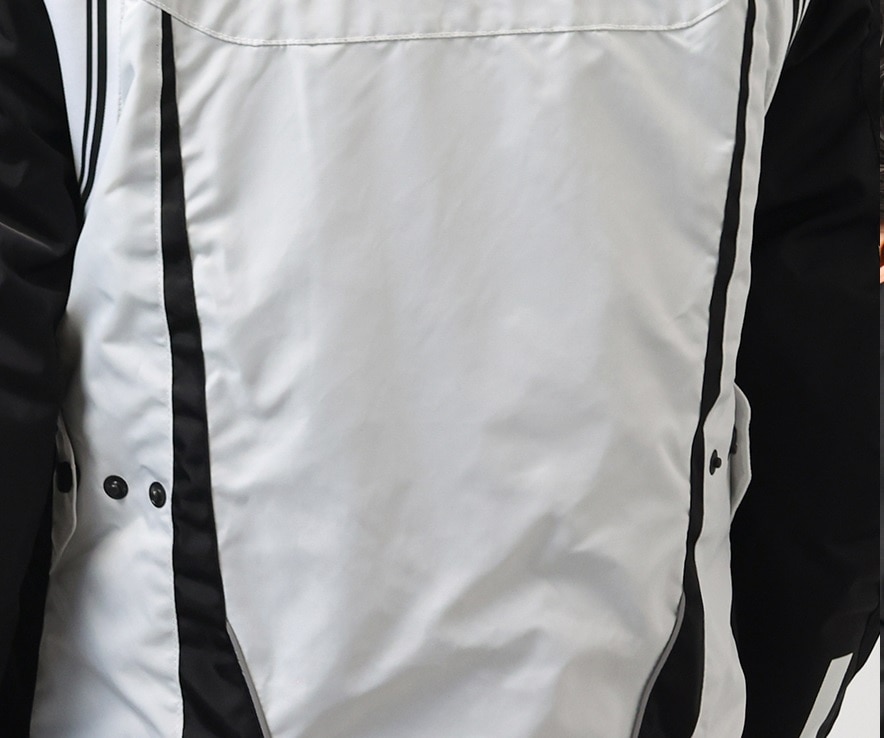 ブラストプロテクトパーカ(S ブラック/ホワイト): ウェア