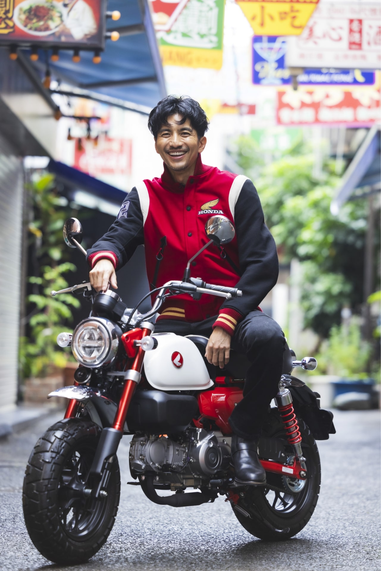 スタジアムジャンパー(S ネイビー): ウェア・グッズ｜HondaGO BIKE GEAR