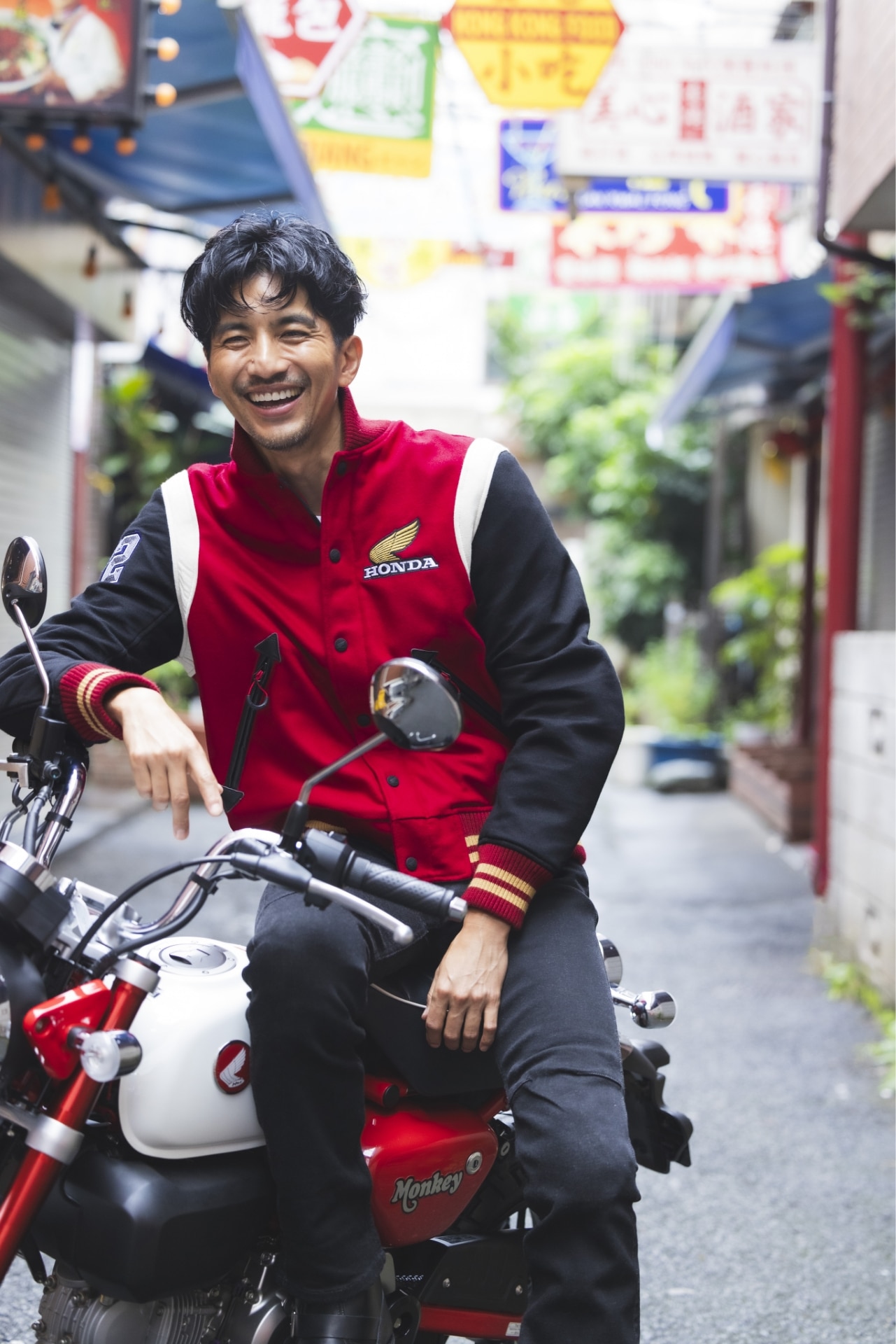 スタジアムジャンパー(S ネイビー): ウェア・グッズ｜HondaGO BIKE GEAR