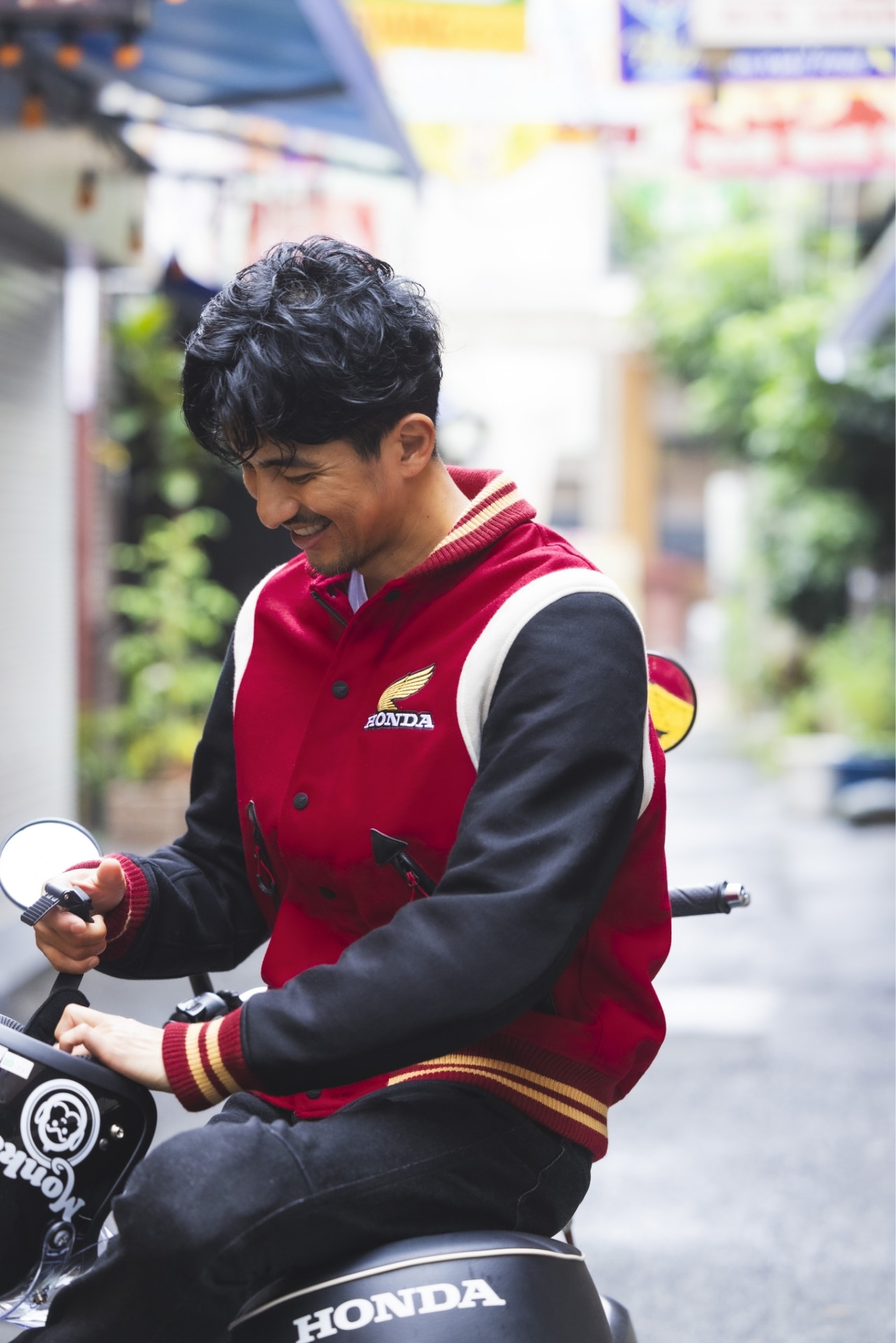 スタジアムジャンパー(S ネイビー): ウェア・グッズ｜HondaGO BIKE GEAR