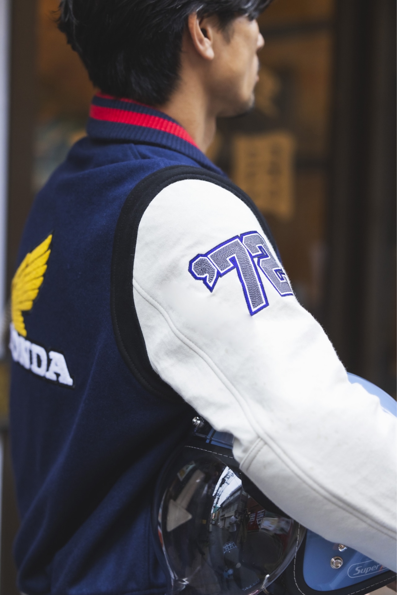 スタジアムジャンパー(S ネイビー): ウェア・グッズ｜HondaGO BIKE GEAR