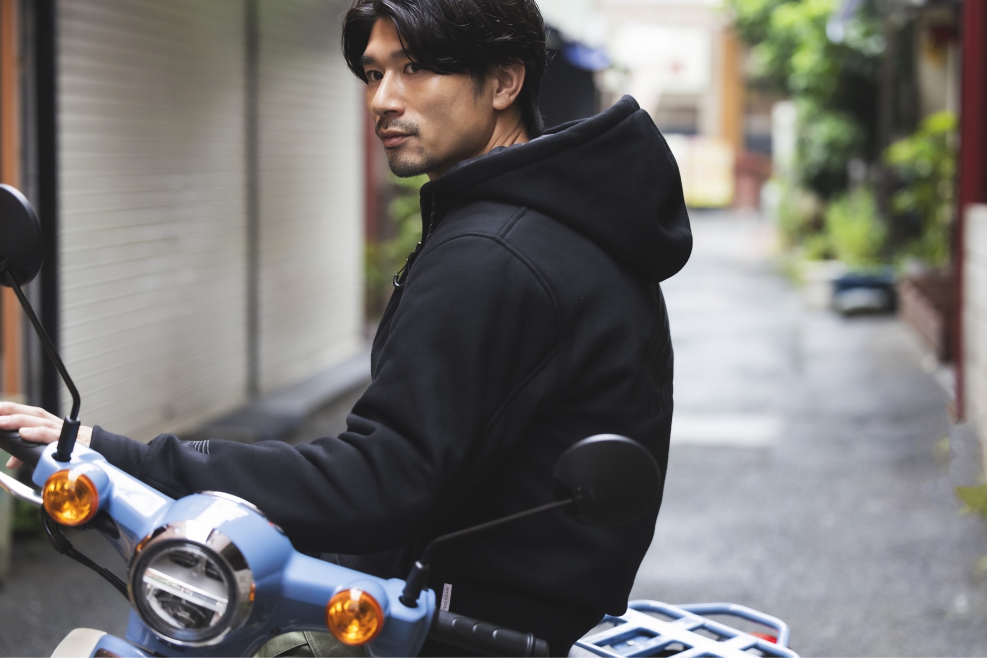 防風ライディングパーカ(S ブラック): ウェア・グッズ｜HondaGO BIKE GEAR