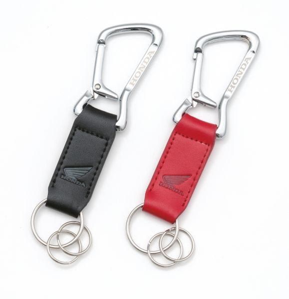 レザーカラビナキーホルダー