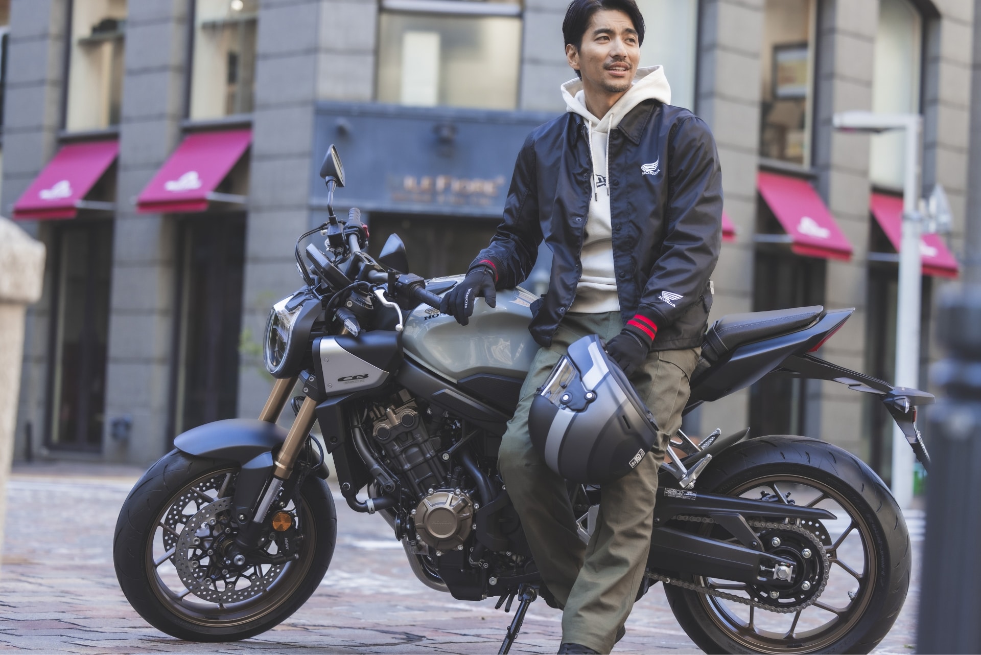 コーチジャケット(S ネイビー): ウェア・グッズ｜HondaGO BIKE GEAR