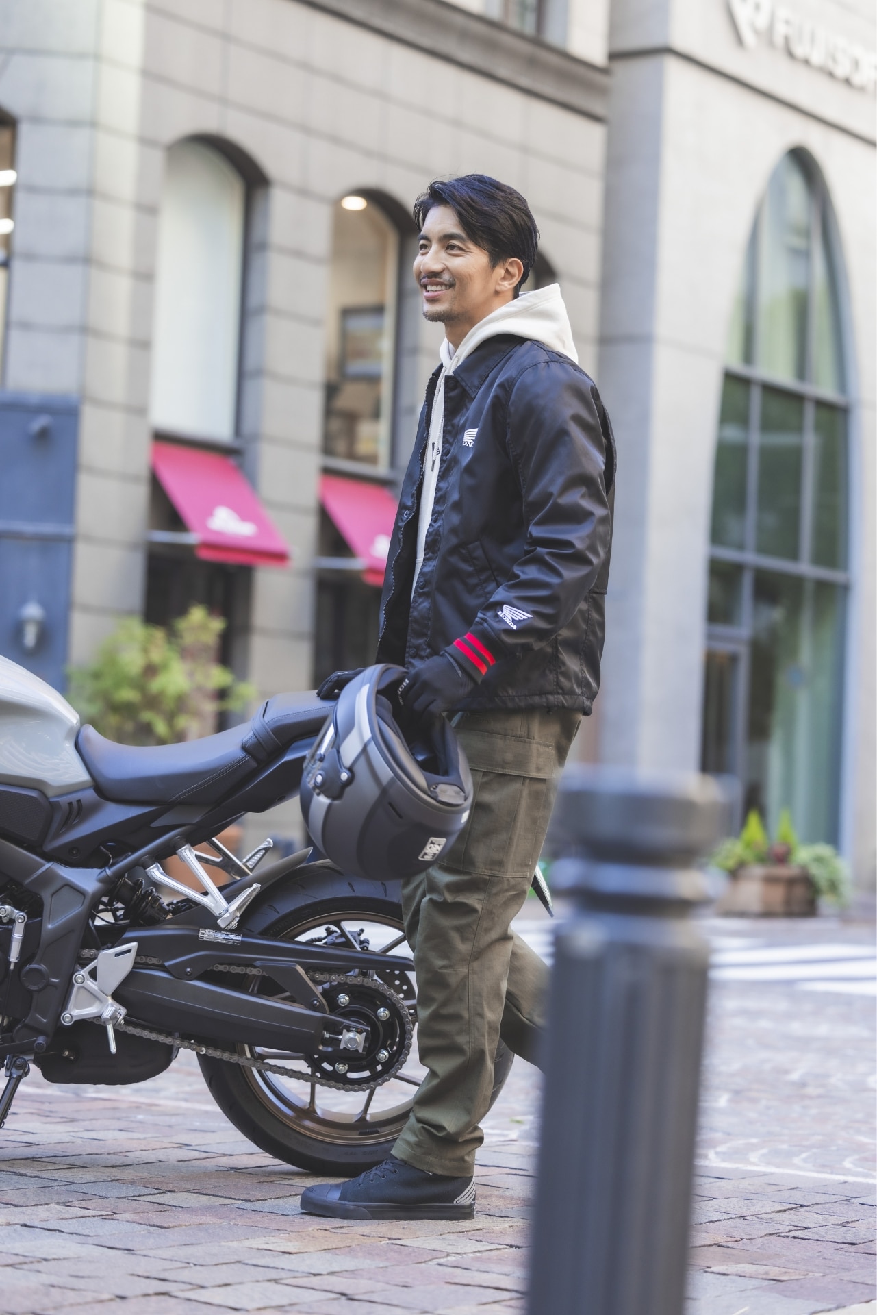 コーチジャケット(S ネイビー): ウェア・グッズ｜HondaGO BIKE GEAR