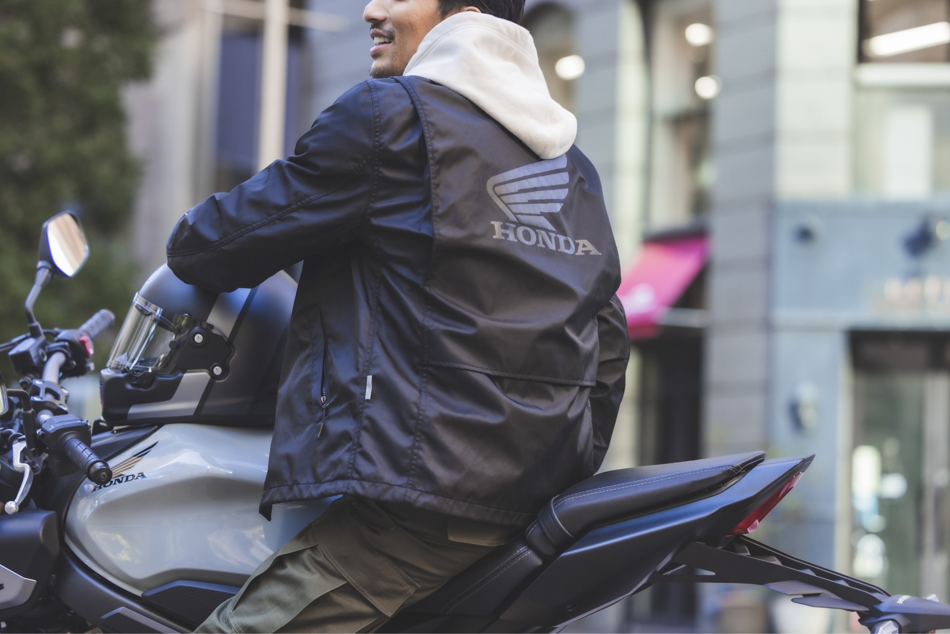 コーチジャケット(S ネイビー): ウェア・グッズ｜HondaGO BIKE GEAR