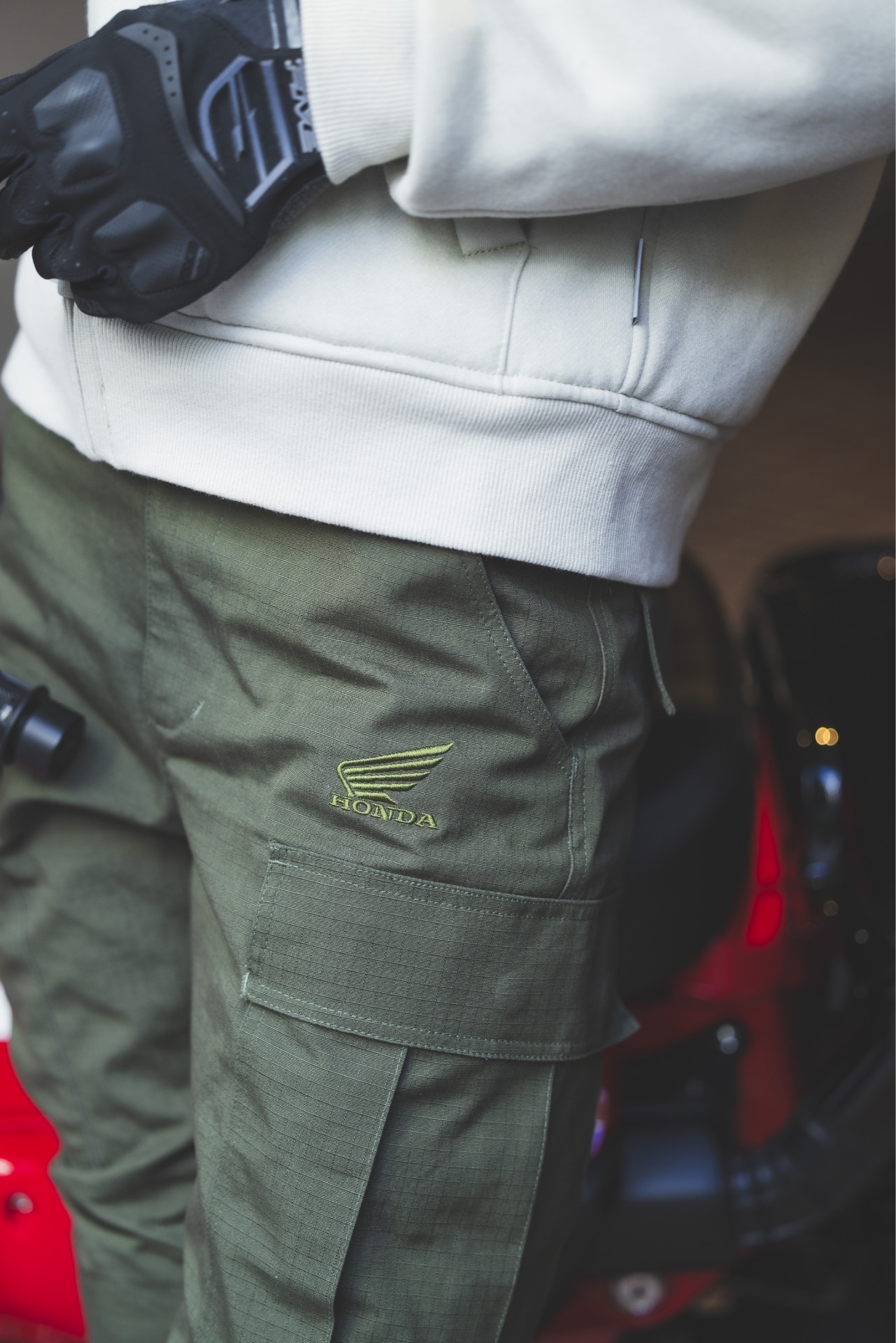 ライディングパーカ(S 杢グレー): ウェア・グッズ｜HondaGO BIKE GEAR