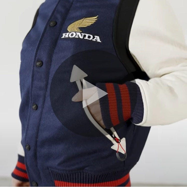 スタジアムジャンパー(S ネイビー): ウェア・グッズ｜HondaGO